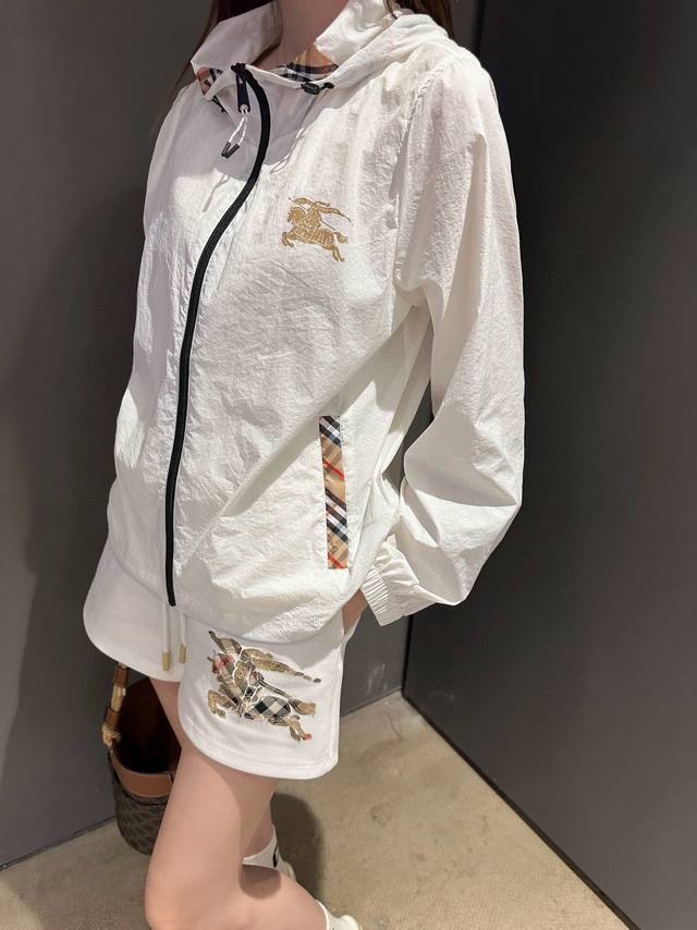 New arrival Burberr* Burberry 2025Ss new sun protection jacket Special material