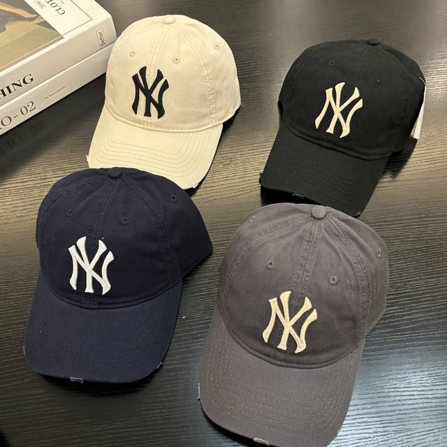Mlb Ny Yankees 8-color sports casual baseball cap Unisex street wear travel spor