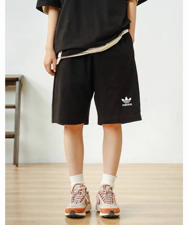 High quality Adidas Originals Trefoil Adidas classic basic small logo shorts cas