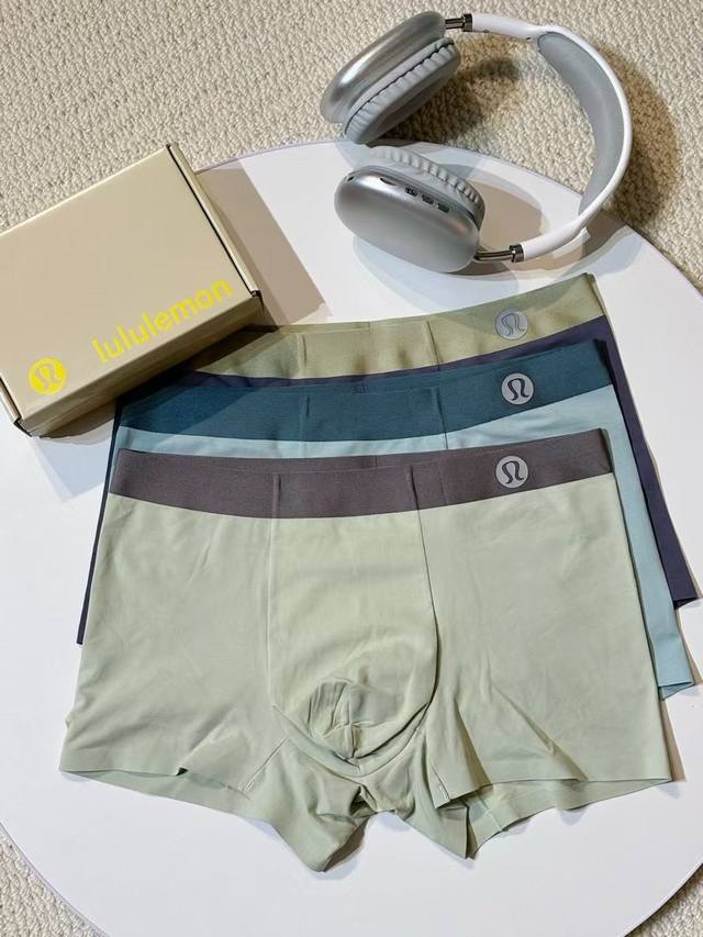 Name: Green Box Lulu Men's Underwear Color: Grass Green Gray Blue Water Green Si