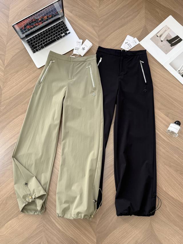 Descente Women's Studio series women's woven sports trousers The new magic pants