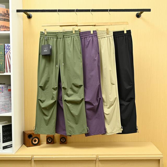 Prada 25S latest summer workwear casual pants, updated simultaneously with brand