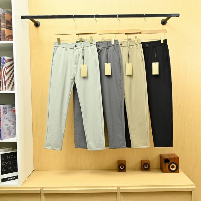 Burberry 25S men's casual elastic waist trousers! A limited edition that is rare