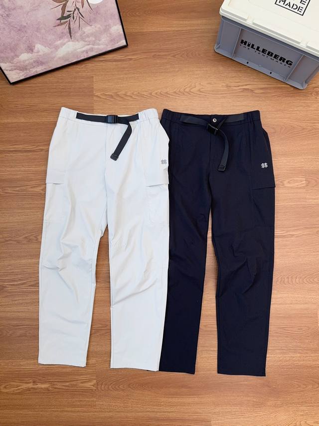 Kolon 25th summer new casual trousers for men, outdoor windproof trousers and wa