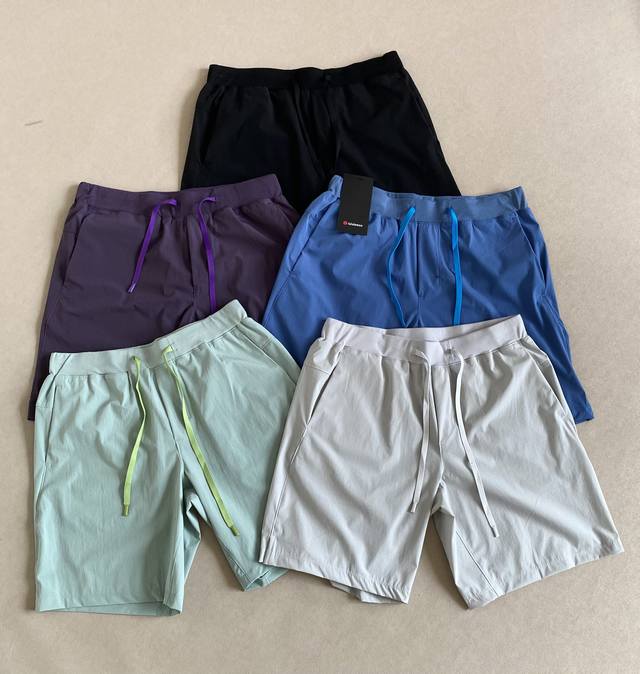 Dopamine shorts! Lululemon Zeroedln series men's outdoor sports quick-drying wic