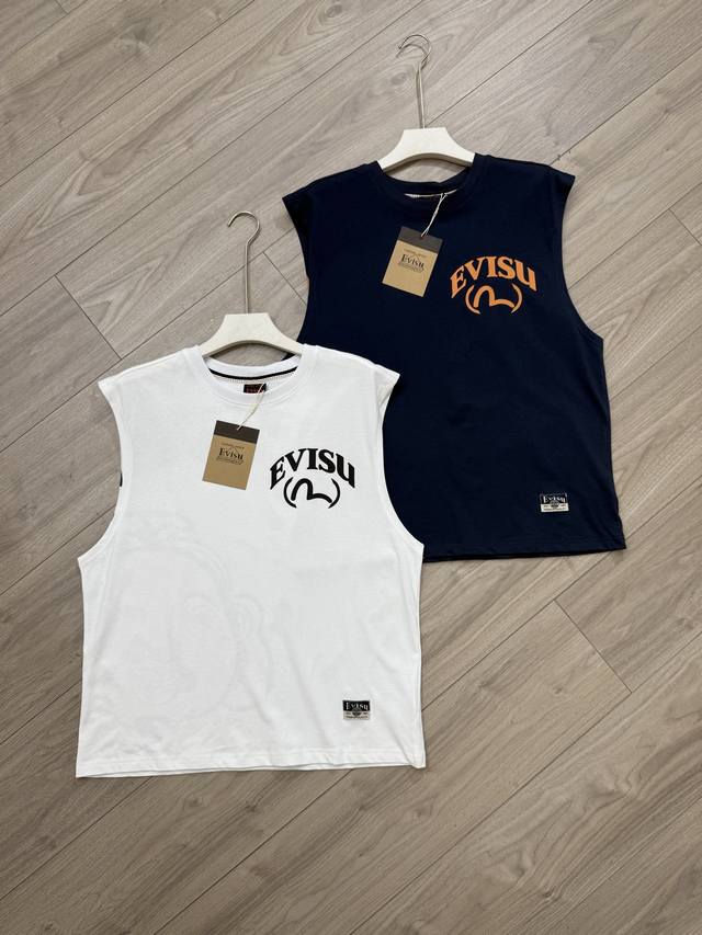 ؼDetails of the new Fukushin sleeveless vest Evisu Fukushin 2025 summer men's an