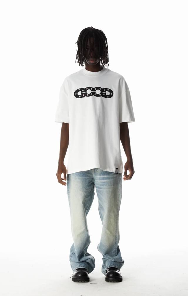 New Good round neck T-shirt upper body picture Goodbrand25 spring and summer Dia