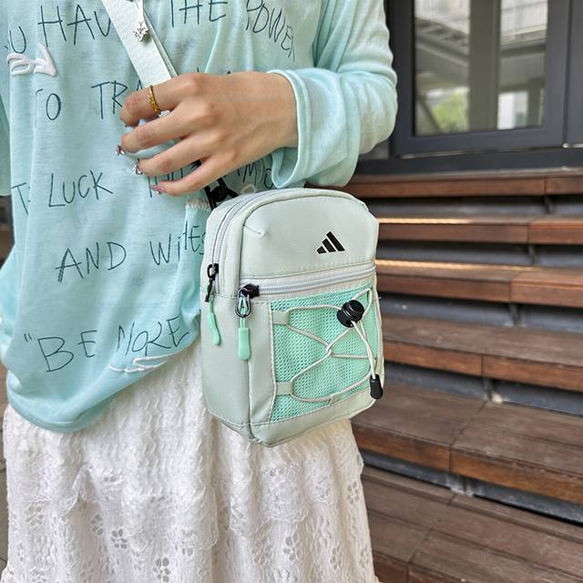 Adidas unisex street fashion casual messenger bag outdoor personality versatile