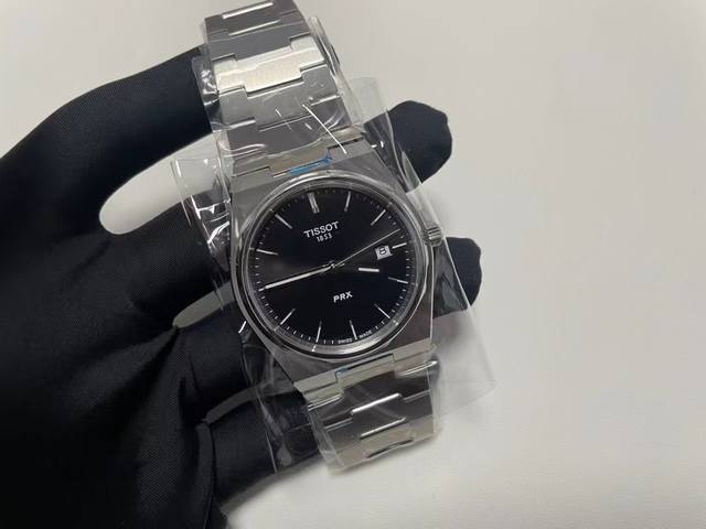 High Quality Brand: Tissot Series: Prx Super Player Color: Black Case: 316 stain
