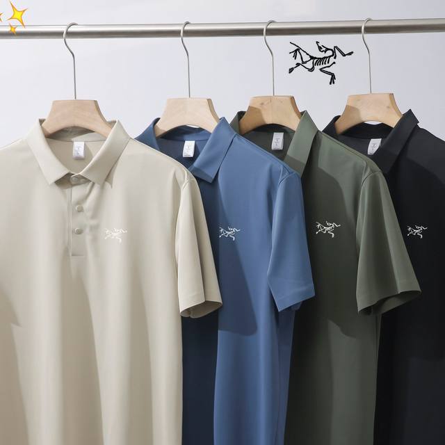 for Arc'teryx summer casual counter same style short-sleeved Seco men's top quic