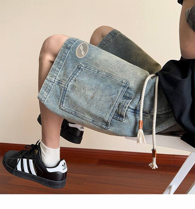 Well25Ss new four-color high-quality casual thin work shorts! pants version loos