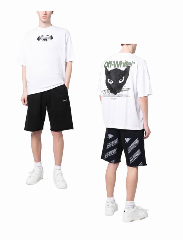 In stock: #Ss new spring and summer products! Brand: Off-White embroidered irreg