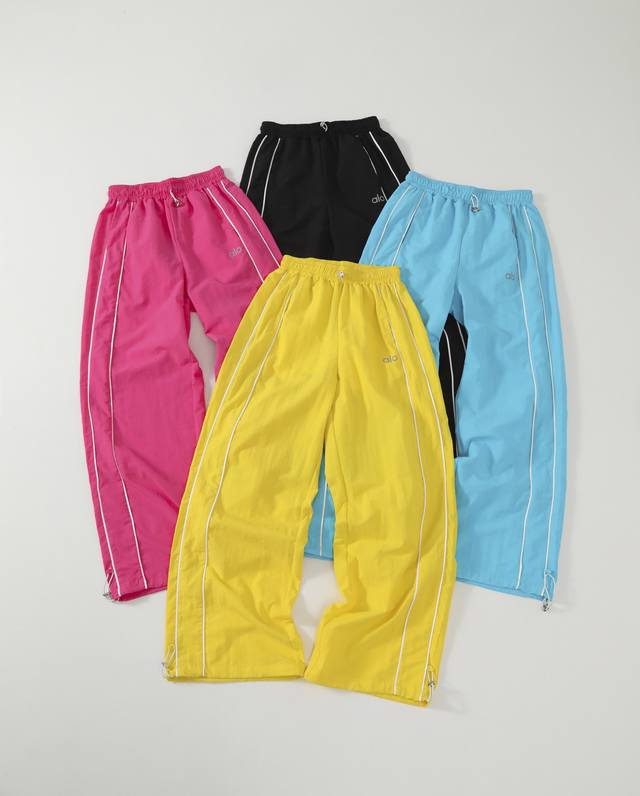 for Alo Candy Dopamine Color Quick-Drying Casual Pants What is it like to cut a
