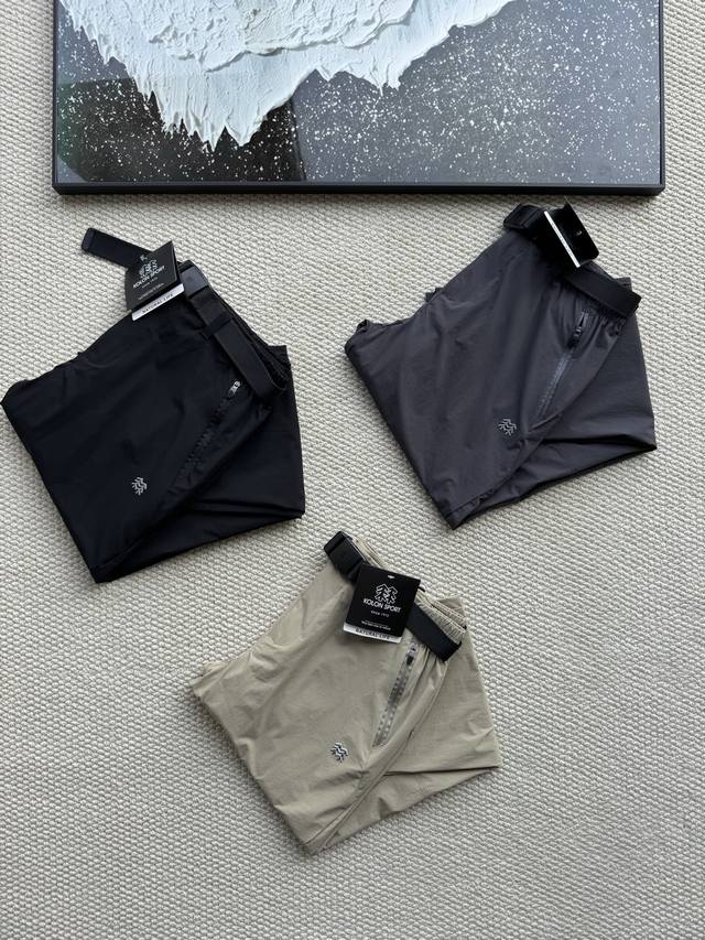 P 2650 New summer Kolon products are here, Kolonsport casual trousers men's belt