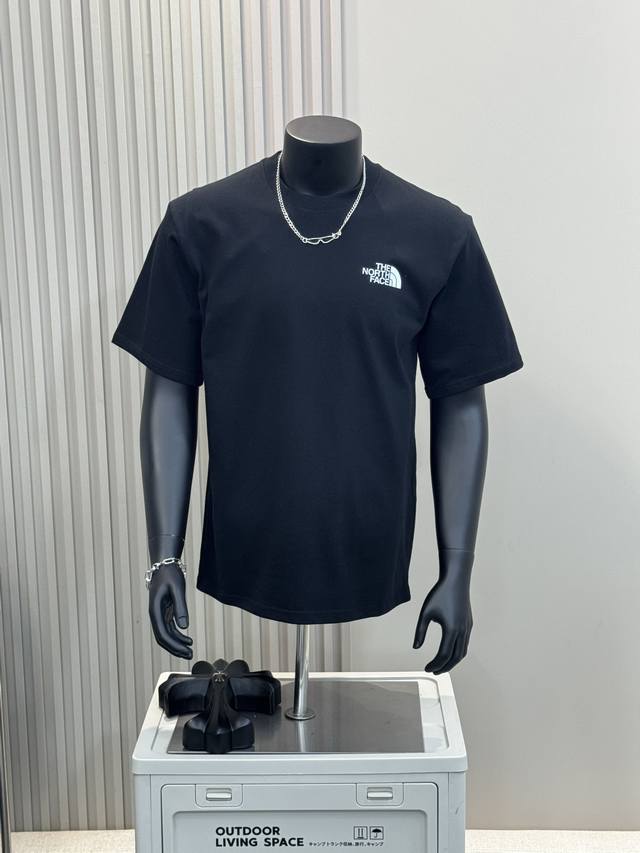 The North Face 25Ss Tnf back cartoon doll print short-sleeved T-shirt for men an