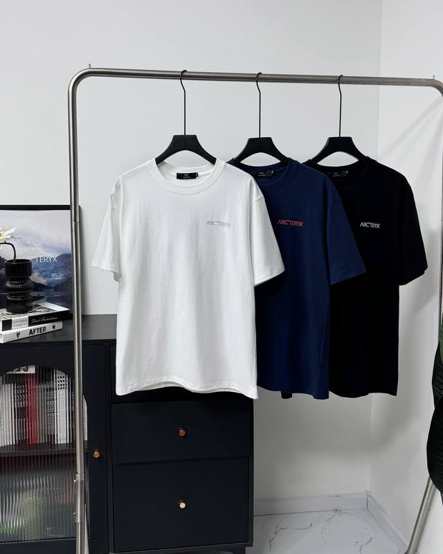 Arcteryx Kragg Supima Cotton Blurrd Bird Cotton Short Sleeve T-shirt 9538 100% d