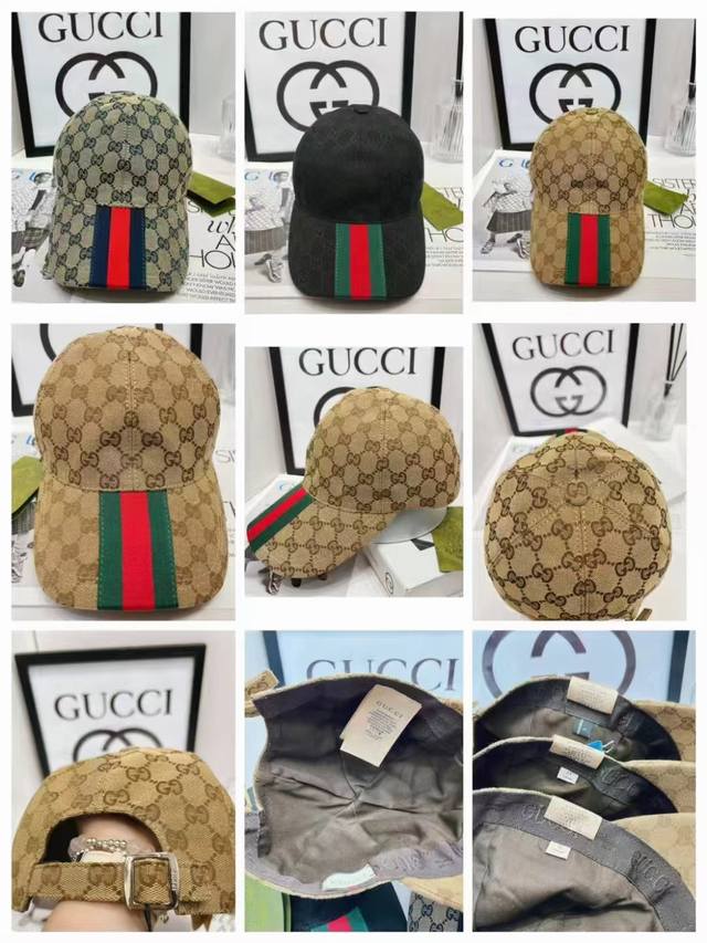 Gucci baseball cap, same style for men and women, autumn Korean version, small f