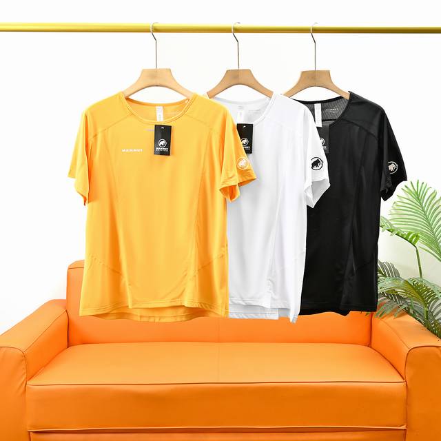 Mammut 25Ss Summer New Men's Quick-Drying Round Neck Short-Sleeved T-Shirt Selec