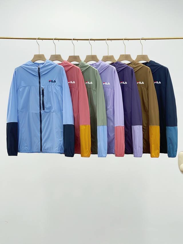Fila 25Ss Vislight Spring and Summer Color Shell Windproof Lightweight Outdoor H