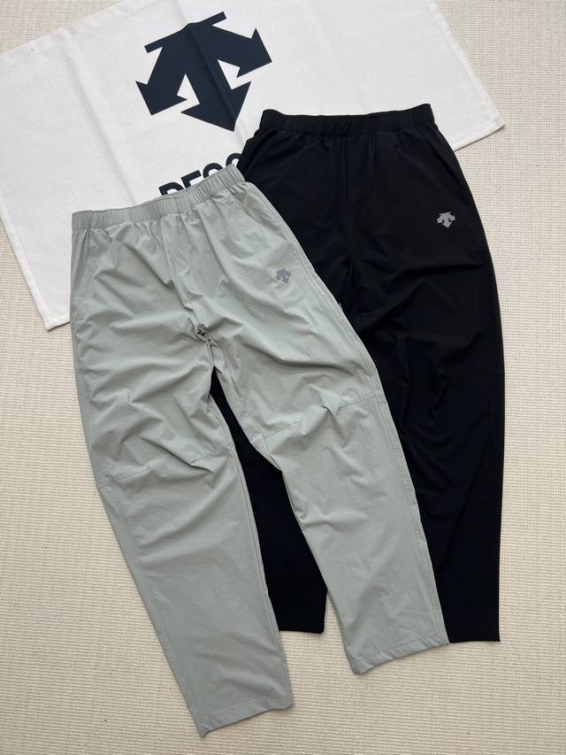 Descente summer new men's solid color outdoor mountaineering fitness quick-dryin