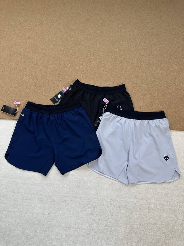 Descente 25Ss outdoor sports fitness casual breathable running shorts for men an