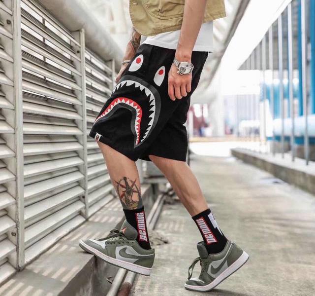 Versatile and handsome recommendation 2025Ss Shark B Pe Camo Shark Shark solid c