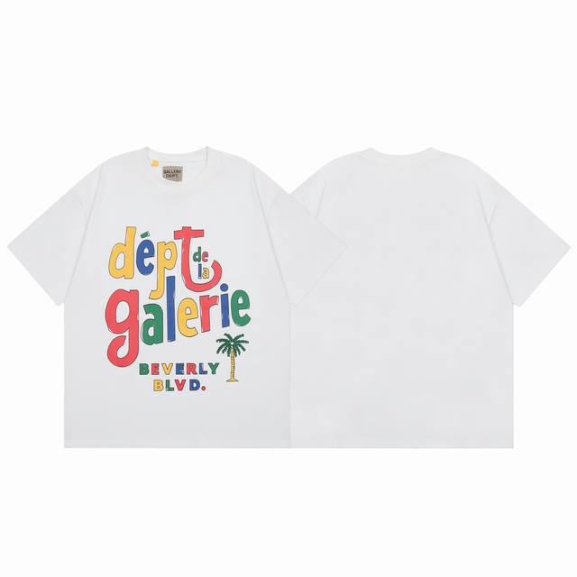 Gallery Dept colorful ink graffiti American simple casual trend versatile high s