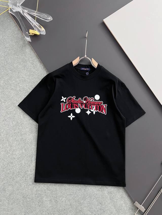 for Louis Vuitton Lv Louis Vuitton summer latest letter short-sleeved T-shirt Ma