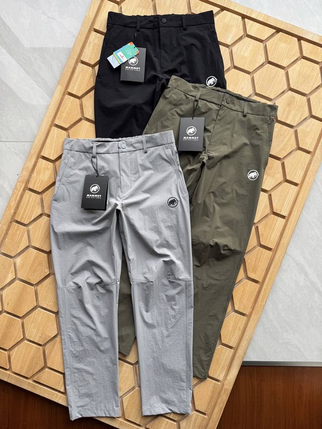 Mammut Summer Men's Business Casual Lightweight Quick-Drying Trousers Casual Pan