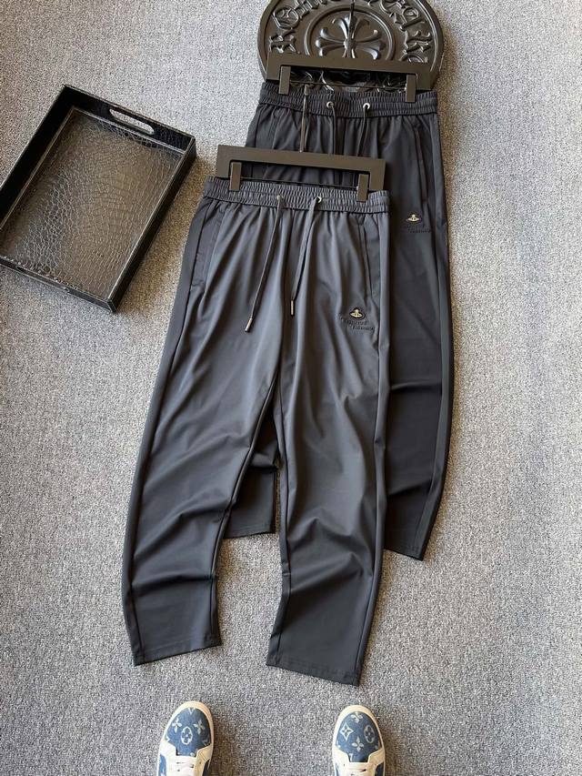 Top-grade Tencel trousers! Popular hit! Vivienne Westwood's new ice oxygen Tence