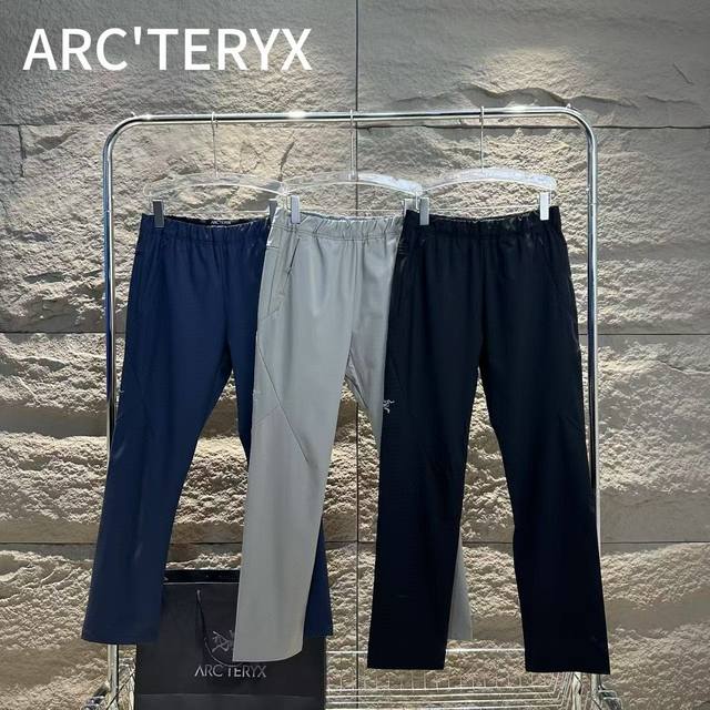 Arcteryx Gamma Ss25 Pant Embroidered Logo Windproof and Rainproof Straight Sport