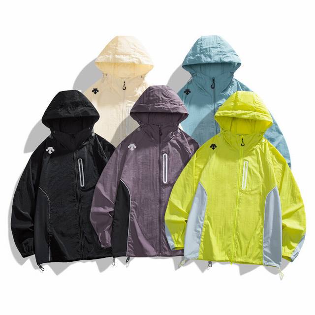 New Descente 25 summer new sun protection clothing skin clothing jacket couple m
