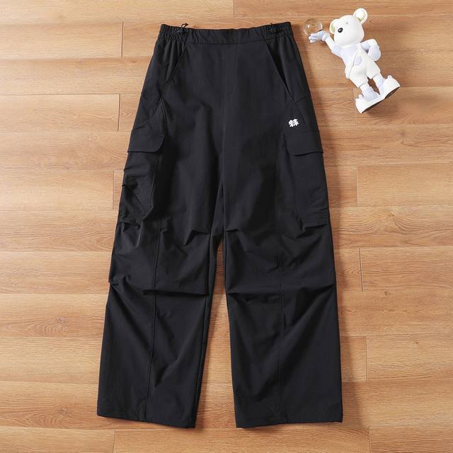 for Kolonsport 2025 Spring and Summer Unisex Wide-leg Paratrooper Pants Workwear