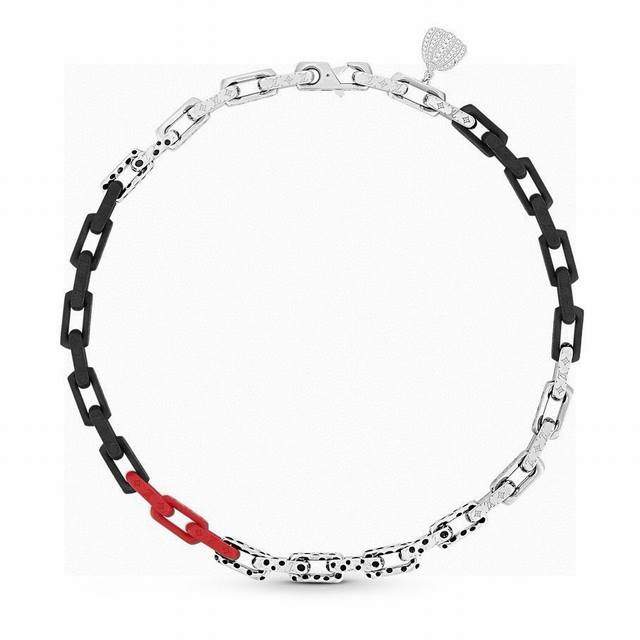 Lv Louis Vuitton Spotted Bamboo Necklace with Full Package Louis Vuitton L Monog
