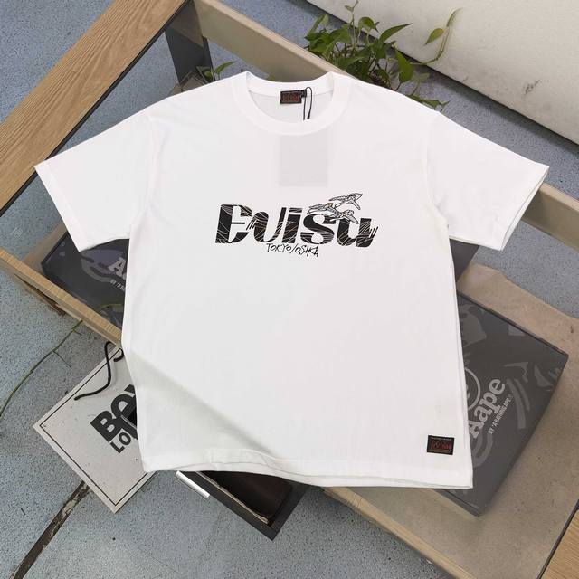 New Model number: F690 2025 new Evisu Fushen Swan pattern Logo letter printing c
