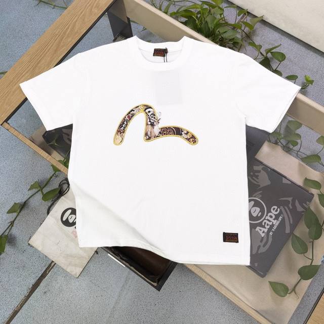 New Model number: F654 2025 new Evisu Fushen Sibu Xiang Moose Seagull pattern Lo