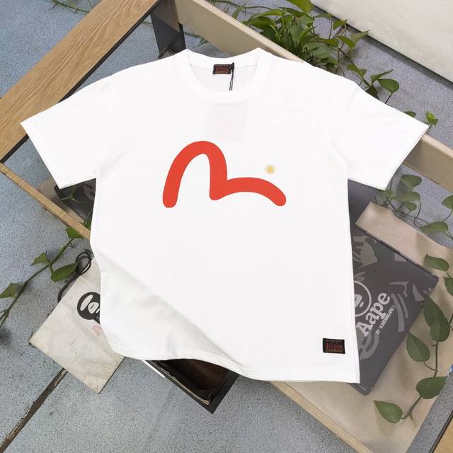 New Model number: F658 2025 new Evisu Fushen Seagull pattern family flower Logo