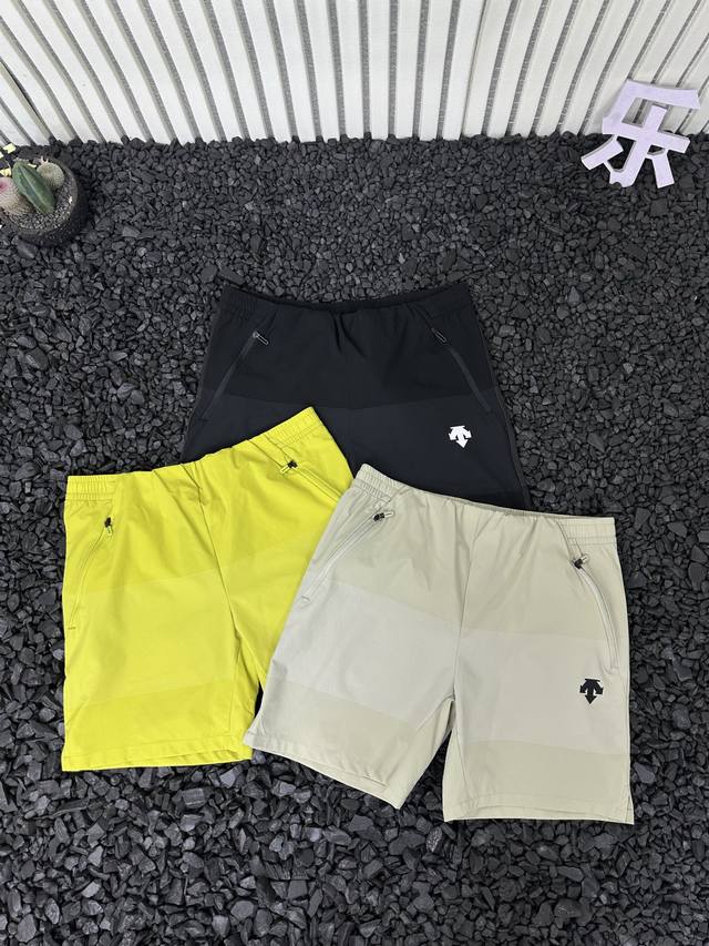 Descente 25 Summer Men's Skin-friendly Breathable Striped Woven Mountaineering F