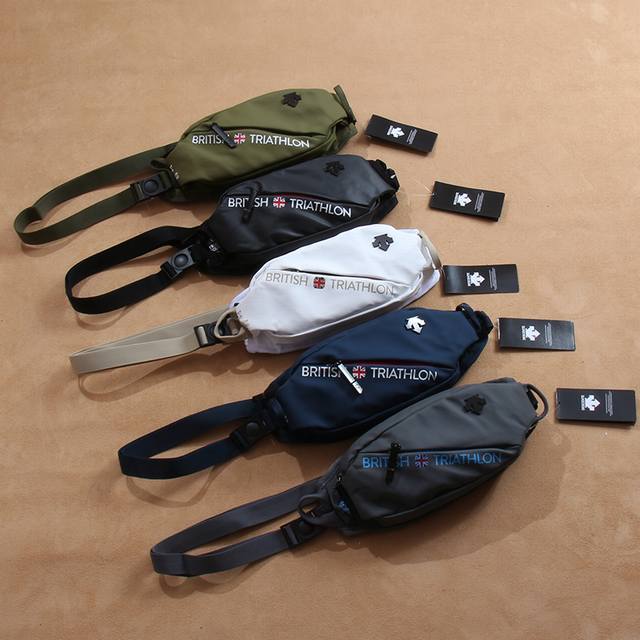 Descente Sports Style Triathlon National Team, men's and women's sports chest ba
