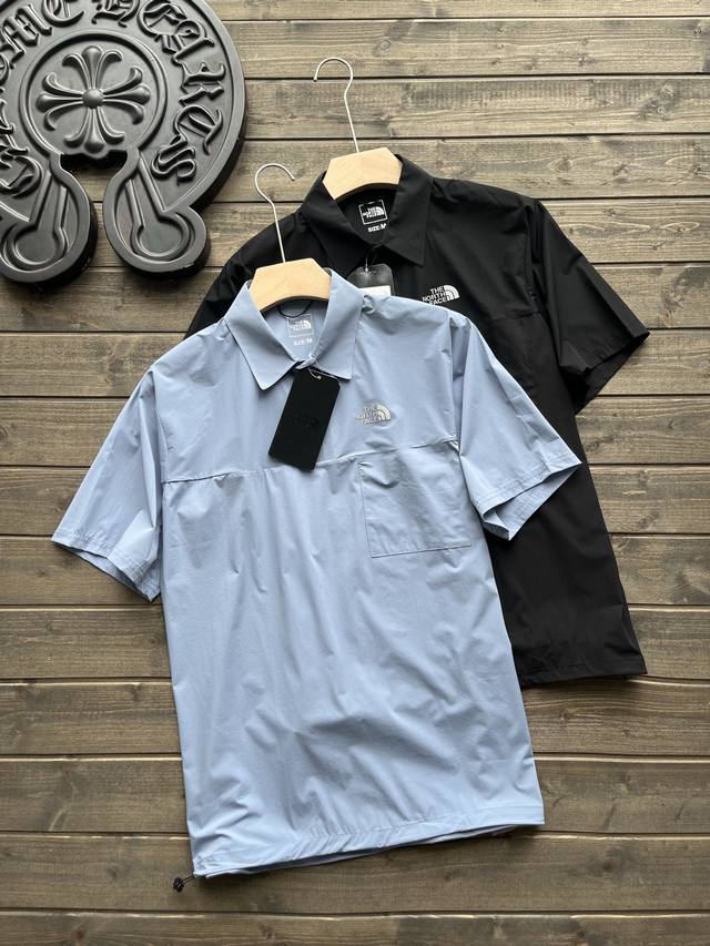 The North Face 2025 Summer New Upf70+ Sunscreen Short Sleeve Shirt | Functional