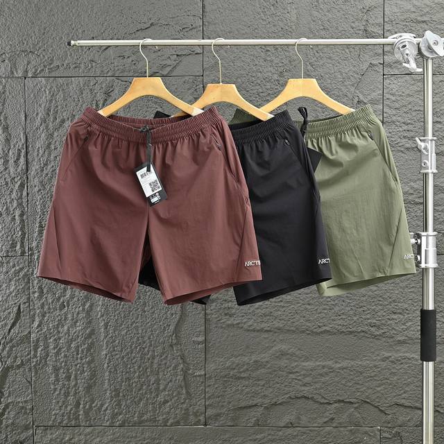 for Arc Arc'teryx summer thin and water-repellent sports shorts breathable fitne