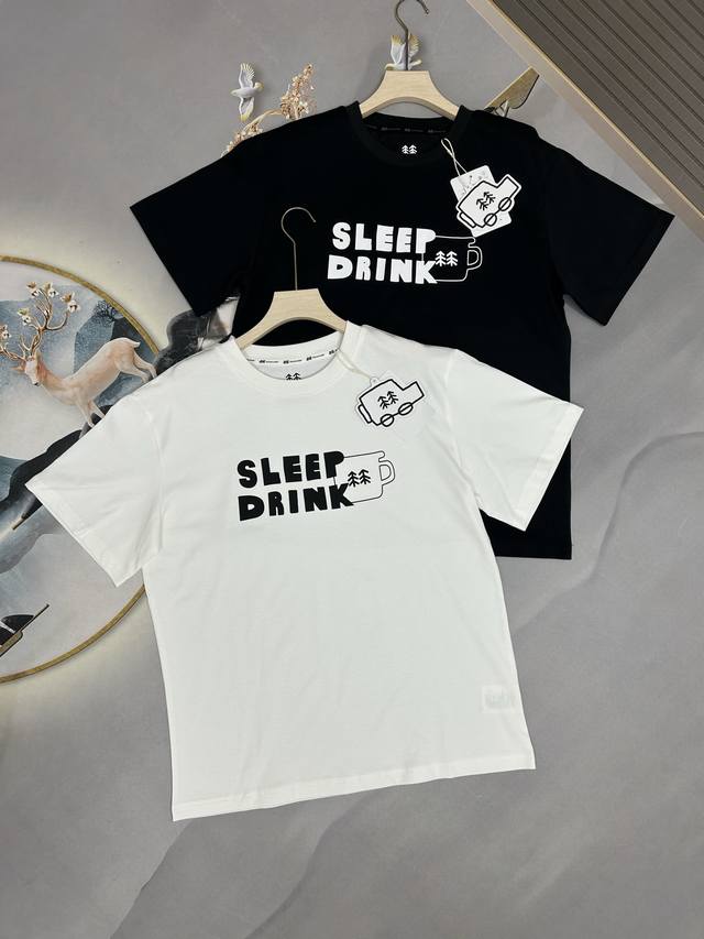 Kolon new couple round neck short sleeve Kolon Sport X Inapsquare Kolon joint mo