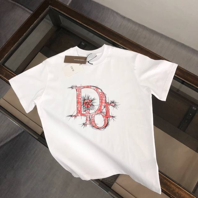 Dior new spring and summer products, couple T-shirts, fashionable and casual rou