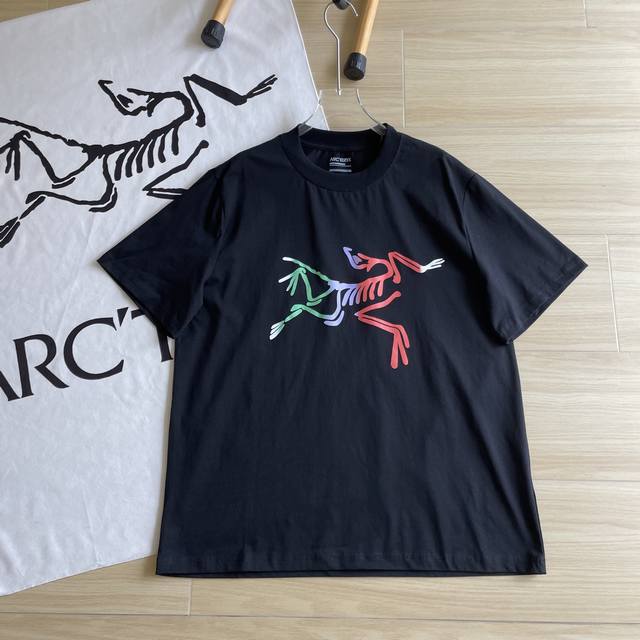Main picture + details Summer gradient short sleeve Arc'teryx 25Ss new color bir