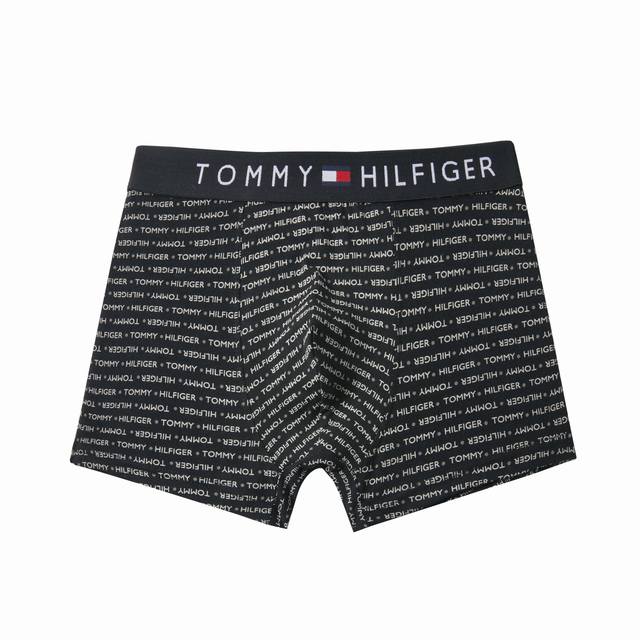 Tommy three-pack underwear in a gift box with full prints Tommy three-pack unde