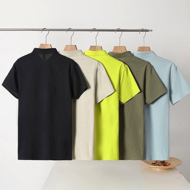 Descente Silicone 3D 2025 Men's Casual Polo Shirt Using new fabrics, B1197 is ve
