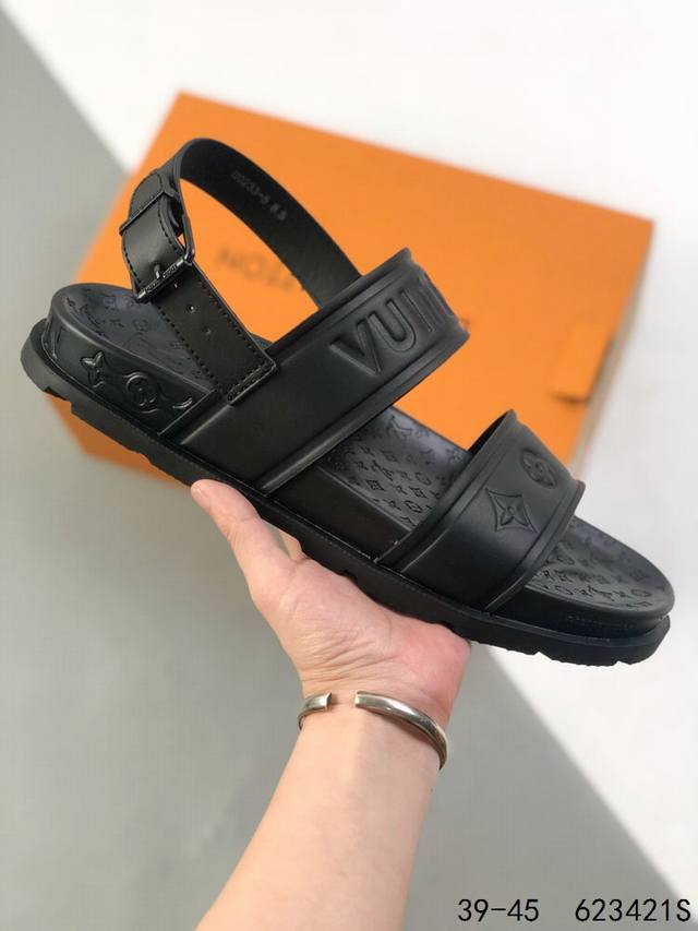 Corporate Louis Vuitton Trainer Comfortable and versatile summer platform sandal