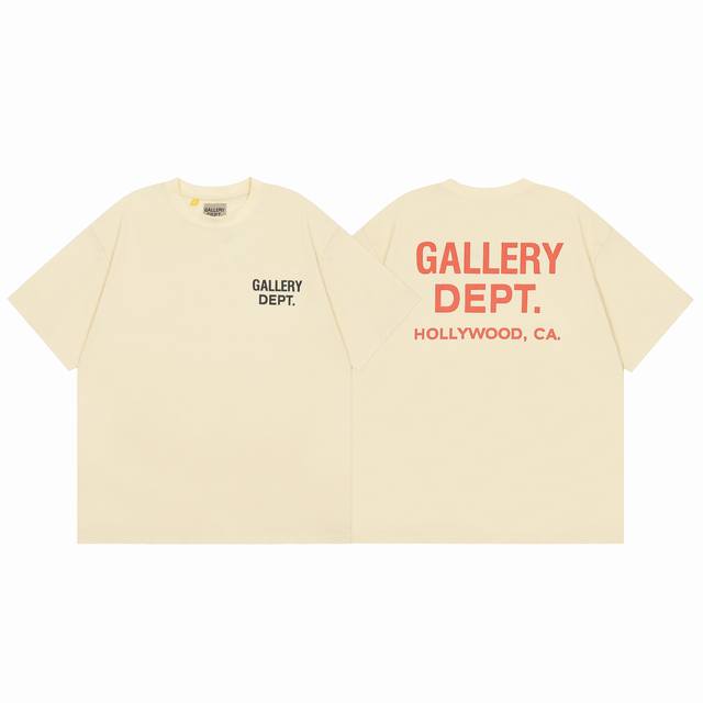 Gallery Dept classic basic letter American simple casual trend versatile high st