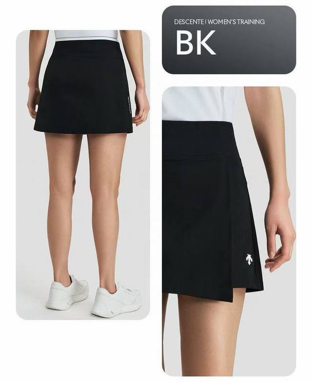 Original replica Descente Ss25 new women's short skirt, culottes, golf skirt for