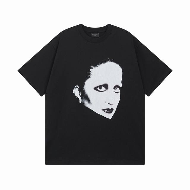 Balenciaga 2025 Ss co-branded musician Mini front and back direct printing worn